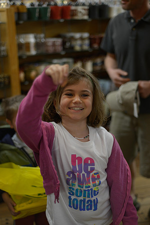 Making a penny at Wall Drug!