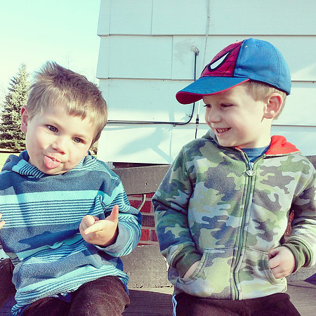 Sy and Cousin Robbie
